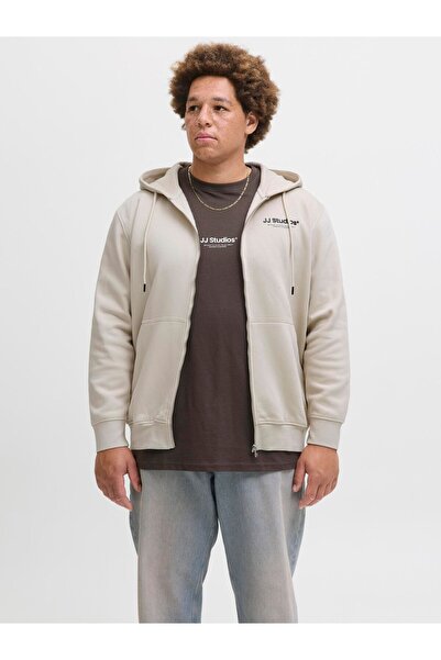 Jack & Jones Plus Kapuzenpullover Plus Size Gedruckt Kapuzenpullover
