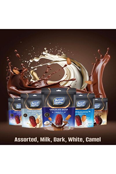 ladio White Chocolate Date With Almond 500G
