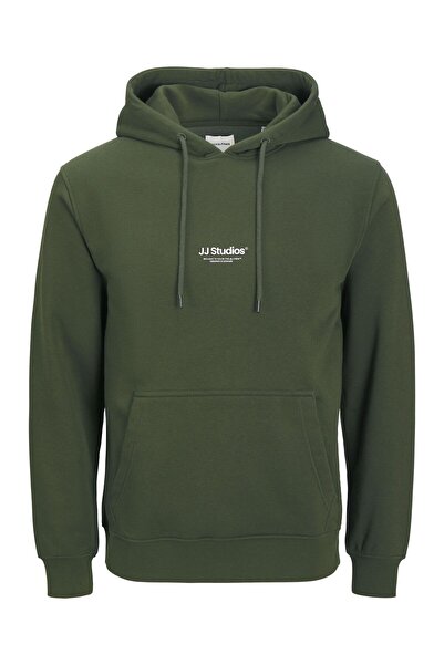 Jack & Jones Plus Kapuzenpullover Plus Size Gedruckt Kapuzenpullover