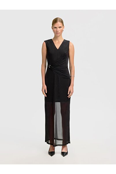 Selected Femme Maxikleid Mesh