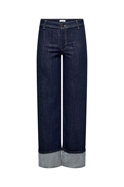 JDY Verjüngt JDYVANESSA Mittlere Taille Weiter Beinschnitt Jeans