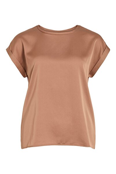 VILA Oberteil mit kurzen Ärmeln VIELLETTE