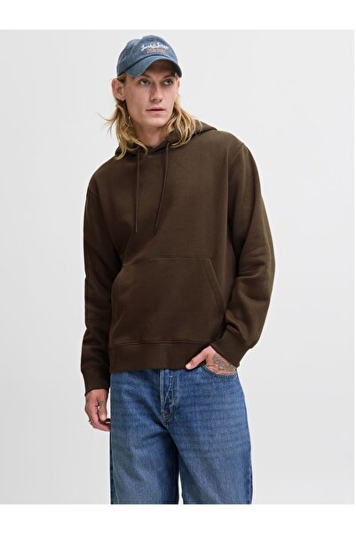 Jack & Jones Kapuzenpullover Einfarbig Kapuzenpullover