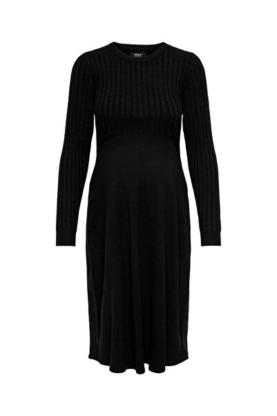 ONLY MATERNITY Strickkleid OLMFIA Midikleid
