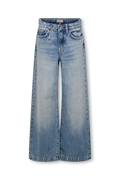 Kids Only Jeans mit weitem Bein KOGBROOME Hohe Taille Weiter Beinschnitt Jeans