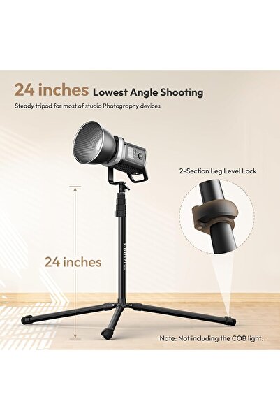 ulanzi T270 Light Stand - 8.8FT/270cm Adjustable Aluminum Tripod