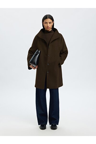 Selected Femme Mantel Wollmix