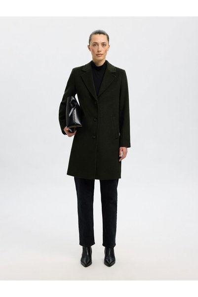 Selected Femme Mantel Wollmix