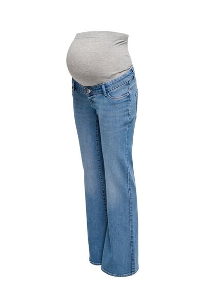 ONLY MATERNITY Flared fit jeans OLMLANA Hohe Taille Retro-Fit, ausgestellt Jeans