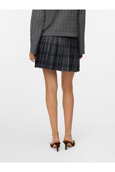 Vero Moda Rock mit Shorts VMPIPER Mittlere Taille Kurzer Rock