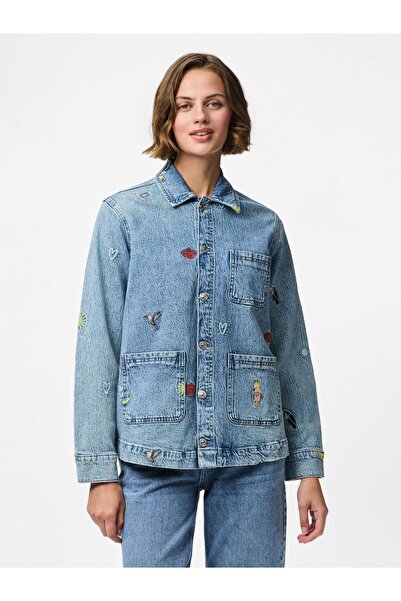 PIECES Jeansjacke PCJIDI