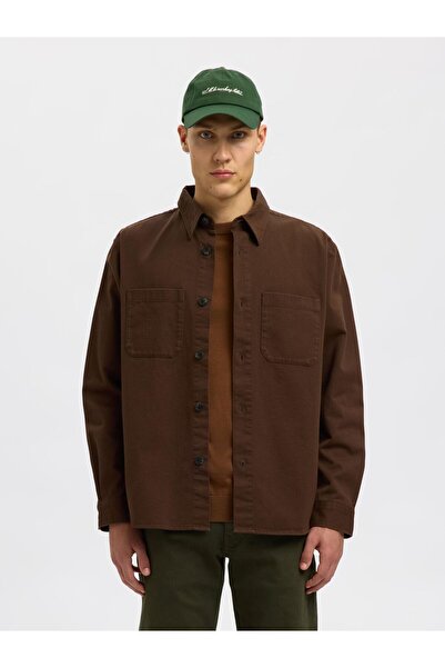 Selected Homme Overshirt Regular Fit Twill