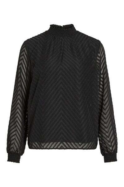 VILA Langarmbluse High Neck