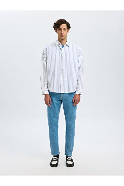 Selected Homme Streifenshirt Relaxed Fit