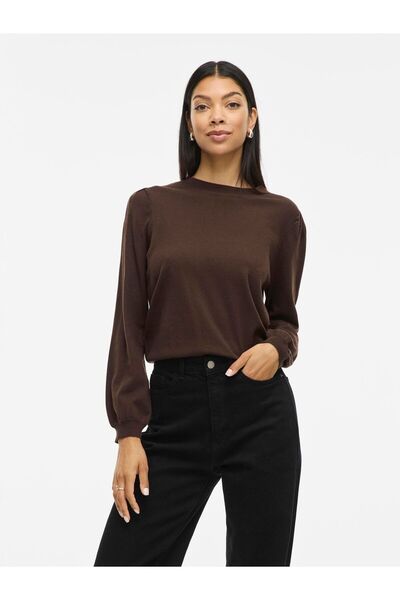 VILA Strickpullover VIELLA Rundhals