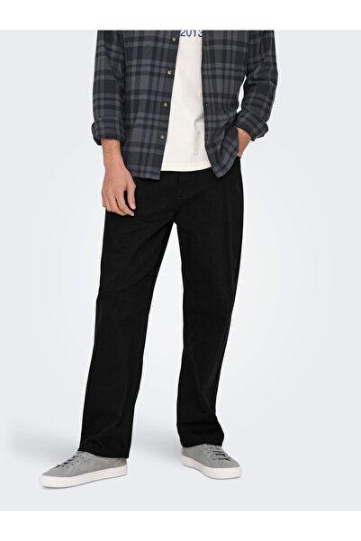 Only & Sons Locker geschnitten ONSFADE Mid Rise Locker geschnitten Jeans