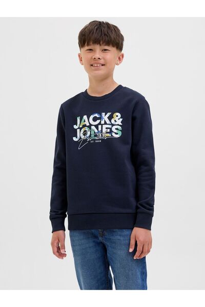 Jack & Jones Junior Φούτερ με λογότυπο για αγόρια
