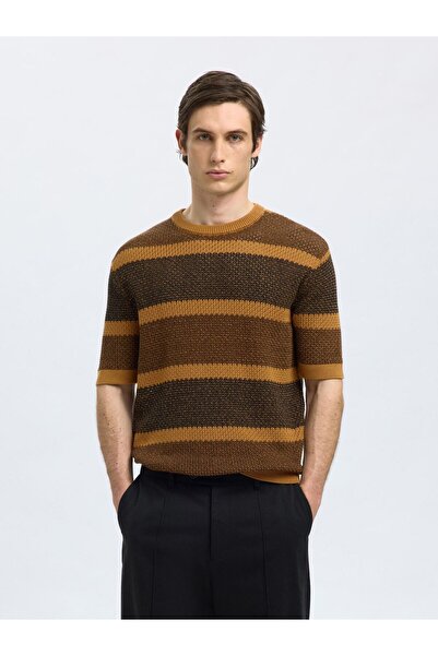 Selected Homme Stricktop Kurzarm