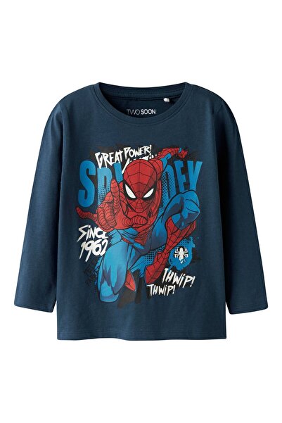 TWO SOON Oberteil mit langen Ärmeln Spider-Man