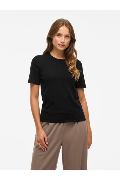 VILA Stricktop VILIPSA Kurzärmeliges