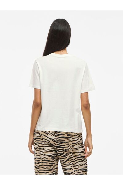 VILA T-Shirt VISYBIL Baumwoll