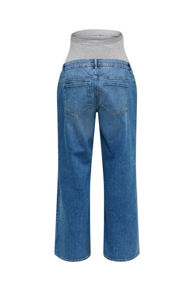 ONLY MATERNITY Jeans mit weitem Bein OLMMADISON Weiter Beinschnitt Jeans