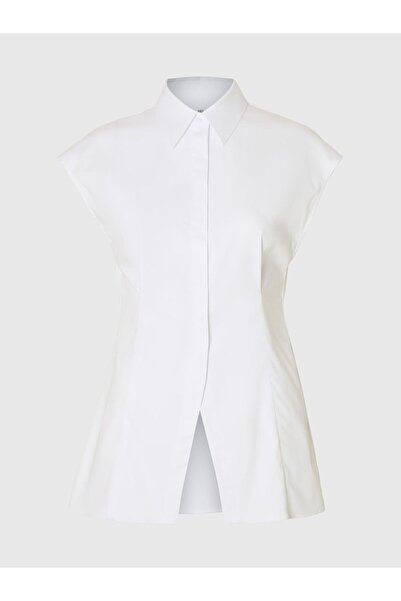 Selected Femme Kurzarmhemd Slim Fit