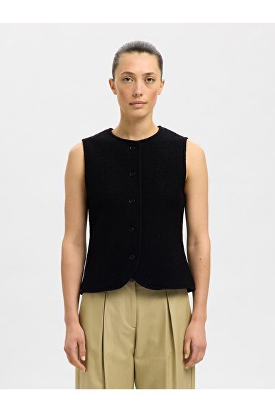 Selected Femme Weste Woll