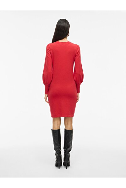 VILA Midikleid VIKERRY Gestricktes