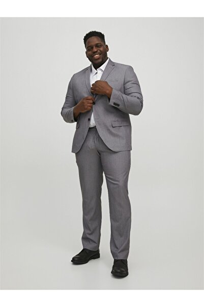 Jack & Jones Plus Einreihiger Blazer und Hose Plus Size Regular Fit Anzug