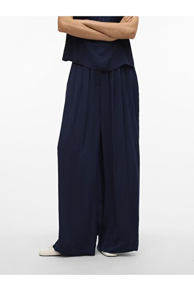 Vero Moda Hose mit weitem Beinschnitt AWSHANNA Hohe Taille Hose