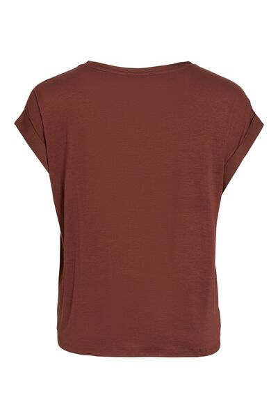 VILA Oberteil mit kurzen Ärmeln VIELLETTE