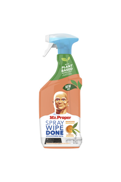 Mr Proper Detergent universal spray Mr. Proper Mandarin pentru curatarea suprafetelor din bucatarie, 800 ml