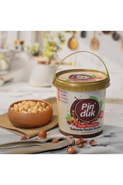 Pinduk Fındık Parçacıklı Kakaolu Fındık Kreması 900 gr