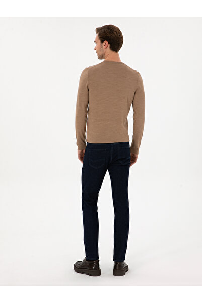 Cacharel Lacivert Slim Fit Pamuk Karışımlı Jean Pantolon 50313706-VR033