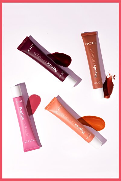 NOTE Peptide Lip Balm SPF 30 Nemlendirici ve Parlatıcı Renkli Dudak Balmı - 01 Salted Caramel