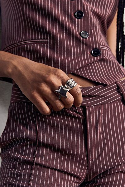 Bershka Yıldızlı 3'lü yüzük seti