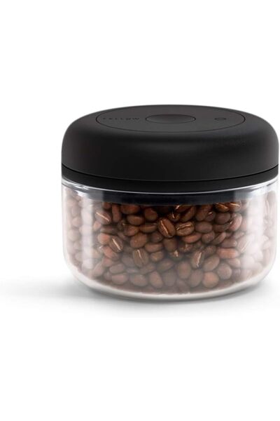 erorex Vacuum Coffee Canister & Food Storage Container, Vacuum Seal Coffee Canister, 0.4 Liter Canister