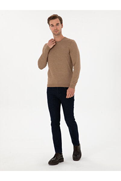 Cacharel Lacivert Slim Fit Pamuk Karışımlı Jean Pantolon 50313706-VR033