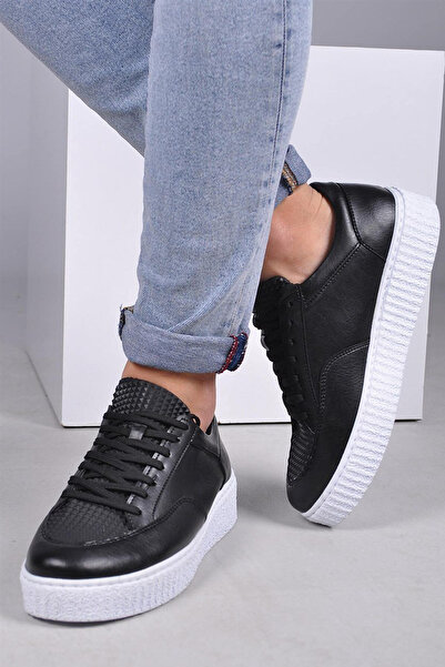 TEET Mn017 - Fbt Pyramid Men's Shoes Black