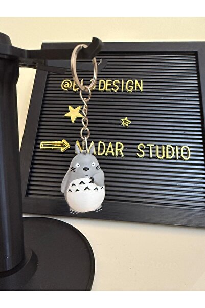 NadarStudio توتورو سلسلة مفاتيح لطيفة لتزيين الحقيبة
