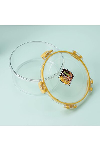 erorex 2350 Ml Round Airtight Container Lid Rf11256 Plastic Container Silicone Sealing Ring Fitted Lid