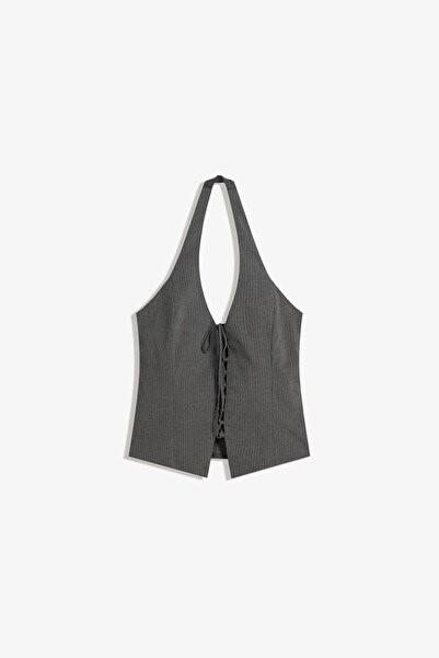 Bershka Bengalin halter yaka üst