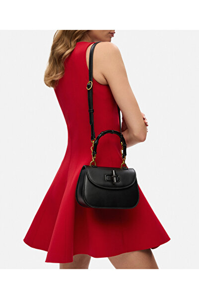 İpekyol Leather Look Flap Bag