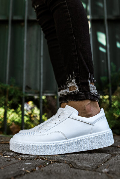 TEET Mn017 - Fbt Pyramid Men's Shoes White