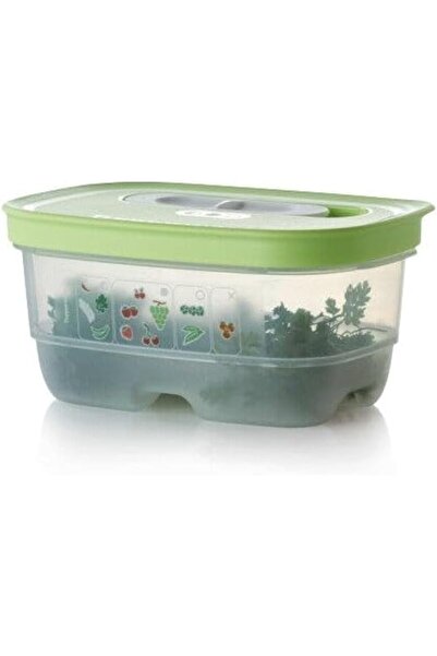 erorex حافظة خضراوات صغيرة من البلاستيك من فينتسمارت، سعة 375 مل، لون أخضر فاتح