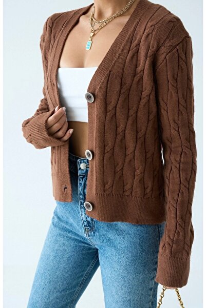 Serpirella Butik Saç Örgüsü Hırka