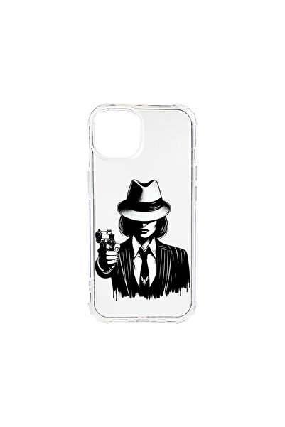 bestcase Carcasă spate antișoc pentru Apple iPhone 13 Pro Max, Gangster Woman...