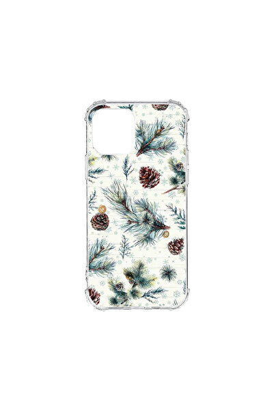 bestcase Carcasă spate antișoc pentru Apple iPhone 12 Mini, model de Crăciun,...