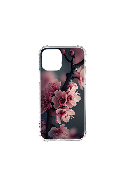 bestcase Carcasă spate antișoc pentru Apple iPhone 12 Pro, Cherry Blossom, AS...